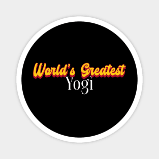 World's Greatest Yogi! Magnet